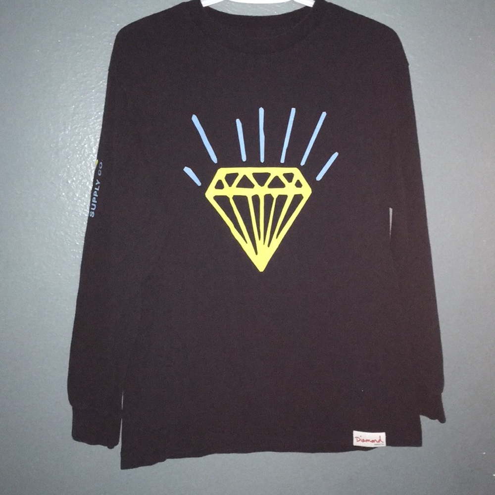 Diamond long sleeve shirt